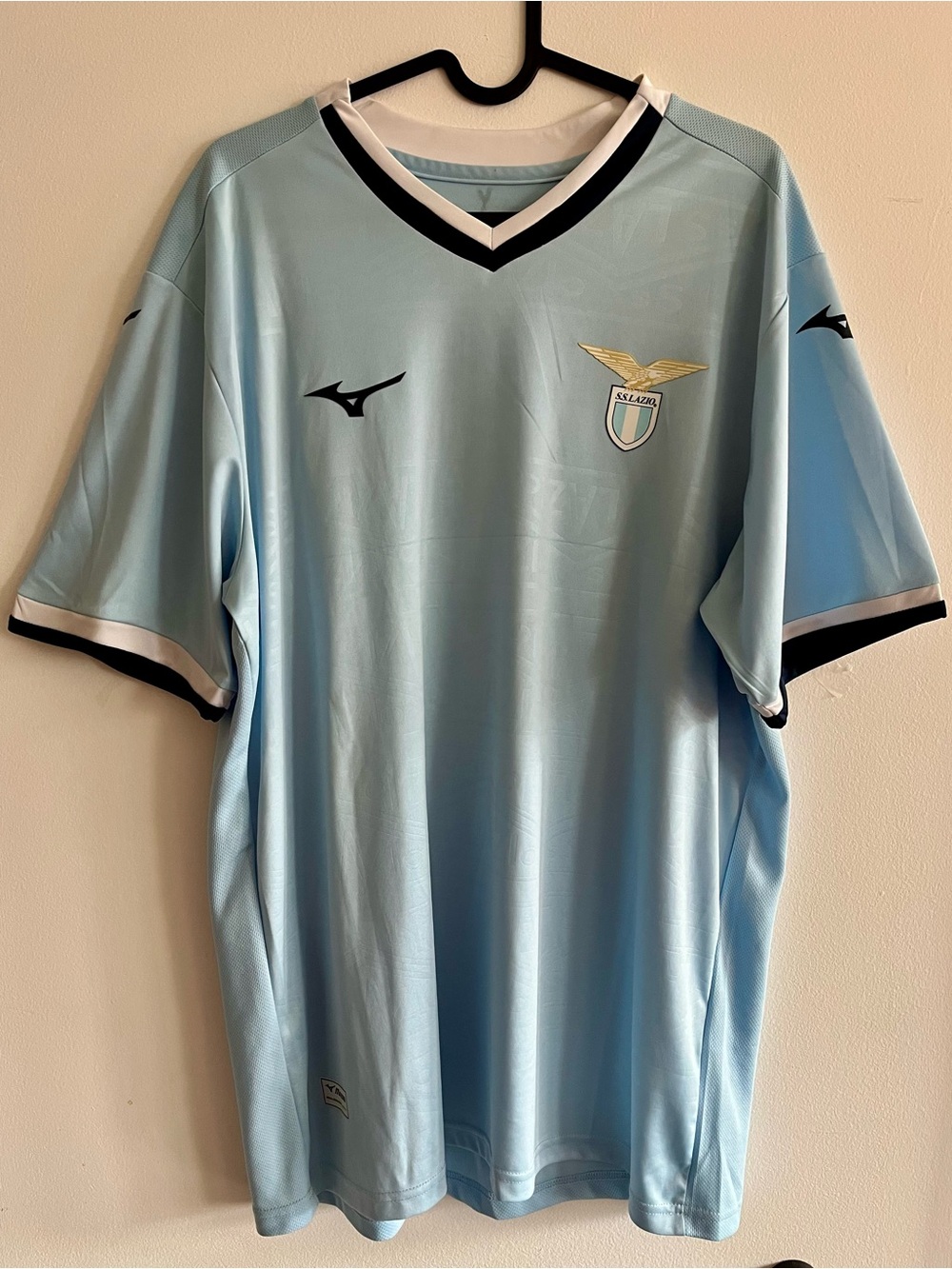 Lazio 2024/25 Mizuno Home Football Jersey #30 Nuno Tavares Size XL